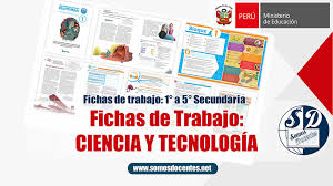 En esta pagina podrás descargar fichas y recursos educativos para imprimir en formato pdf o. Fichas Secundaria Ciencia Y Tecnologia Somos Docentes
