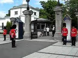 The governor general of canada (french: Gate Posting At The Governor Generals House In Ottawa Youtube