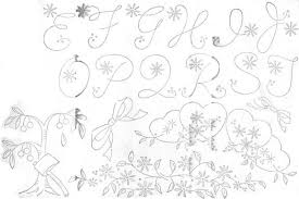 We carry alphabet embroidery designs, applique fonts, embroidery fonts, monogram designs and more! Alphabet Embroidery Patterns From Women S Work Basket Cotton Arts Boutique