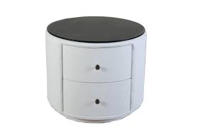 Apicizon round side table, white nightstand coffee end table for living room, bedroom, small spaces, easy assembly decro bedside table with natural wood legs, 16.5 x 20.5 inches. Find Out 33 List Of Circular Bedside Table They Missed To Let You In