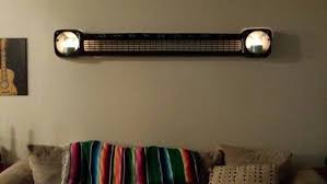 Perhaps your parents let you pick out your favourite paint colour for the walls, or a duvet cover featuring your favourite cartoon character or disney princess. Diy Repurposed Vintage Chevrolet Truck Grill Wall Decor Candle Holder Make It Automotive Furniture Diy Furniture Und Car Furniture