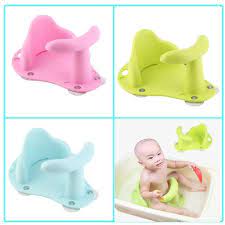 There is a fun toy on the front for entertainment and an ergonomic shaped backrest to support your baby's back. Baby Bath Tub Ring Seat Infant Child Toddler Kids Anti Slip Safety Chair Cute Bg Baby Bath Seats Baby Worldenergy Ae