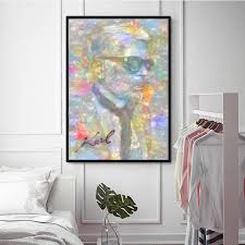 Acrylic painting magnolia on canvas for beginners | how to paint tree of magnolia. Karl Lagerfeld Poster Wall Art Canvas Painting Fashion Brand Clothing Designer Nordic Posters Print Coco Picture Home Art Decor Buy At The Price Of 2 87 In Aliexpress Com Imall Com