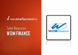 Kur menjadi primadona pembiayaan umkm. Update Tabel Angsuran Wom Finance 2021 Jadwaloperasional