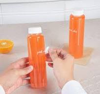 Restaurantware-1.9 x 1 Inch Good Vibes Juice Bottle Labels, 100  Self-Adhesive Labels For Bottles - Resists Condensation, For Drink Pouches,  Clear With ...