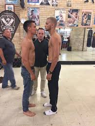 Tim tszyu knocks down bowyn morgan. Weigh In Done Tszyu 2 0 Let S Go Tszyu Boxing Club Facebook