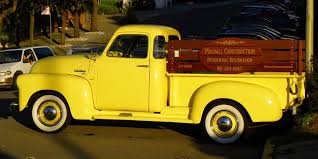 Image result for Federal Yellow 1950 Truck