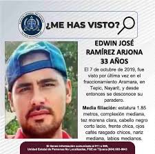 Pesquisa de Edwin José Ramírez Arjona de 31 años de edad