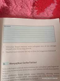 Greeting card aatau dalam bahasa indonesia sering disebut sebagai kartu ucapan adalah teks yang bertujuan untuk memberi selamat atas pencapaian sender: Tolong Jawab Tentang B Indo Teks Cerita Fantasi Kelas 7 Semester 1 Halaman 72 Sampai 73 Cerita Brainly Co Id