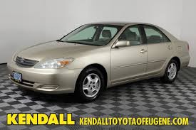 Save $5,308 on a 2002 toyota camry le near you. Pre Owned 2002 Toyota Camry Le Sedan In Eugene Tzl6550 Kendall Toyota Of Eugene
