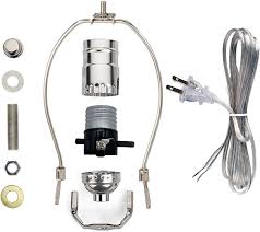 We made diy glass insulator pendant lights simple. Amazon Com Creative Hobbies Ml93h Silver Finish Make A Lamp Kit With All Parts Needed And Instructions For Diy Lamp Design Or Repair Home Improvement