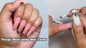 Just youtube search polygel and there. Super Easy Polygel Nails Using Dual Forms Nail Tutorial For Beginners Youtube