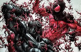 Please disable your ad blocker on goodfon. Wallpaper Comic Spider Man Marvel Comics Clone Flash Thompson Agent Venom Scarlet Spider Cranage Cain Minimum Carnage Images For Desktop Section Fantastika Download