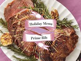 Prime rib is a classic roast beef preparation made from the beef rib primal cut, usually roasted with the bone in and served with its natural juices. A Luxurious Prime Roast Dinner Menu For A Crowd Kitchn