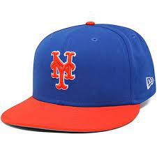 New Era New York Mets Blue Orange 2 Tone Basic 59fifty Fitted Hat Fitted Hats Fitted Baseball Caps New York Mets