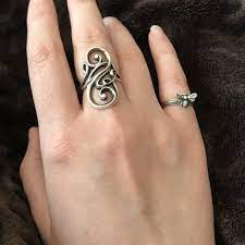 Electra Ring Rings Silver Silver Rings