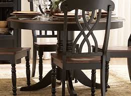 Round black kitchen dining table: Homelegance Ohana 48in Round Dining Table Black 1393bk 48 At Homelement Com