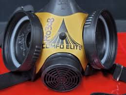 MSA COMFO ELITE HALF MASK RESPIRATOR SIZE LARGE HFAPR No ...