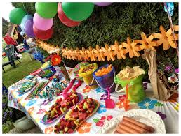 Summer Birthday Themes For Kids Kids Beach Birthday Party Food Table Summer Birthday Party Beach Birthday Party Kids Party Decorations