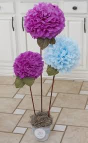 Diy Seidenpapier Pom Pom Blumen Blumen Diyevent Seidenpapier Bunga Kertas Tisu Bunga Kertas Bunga Buatan Sendiri