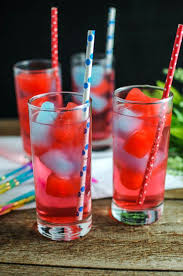 4th Of July Mocktail And Cocktail Her View From Home Kid Friendly Drinks Mocktails Mocktails For Kids