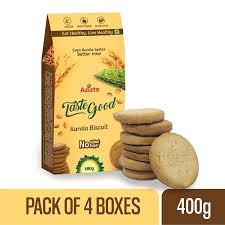 Desserts for diabetics no sugar brownies delicious delectable divine recipes : Taste Good Karela Biscuits High Fiber Tasty And Healthy Sugar Free Snacks 400 G Pack Of 4 Amazon In Grocery Gourmet Foods