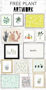 Free Plant Artwork Free Printable Wall Art Printable Wall Art Wall Printables