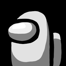 Among Us Black White Logo Black App App Icon Cellphone Background