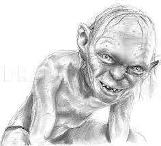 How To Draw Gollum, Step By Step, Drawing Guide, By Artistperson95 -  Dragoart