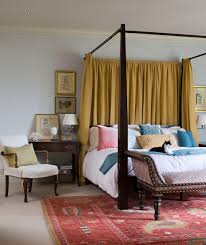 Add drapes, curtains and underbed storage for the full experience. How To Use A Four Poster Bed Canopy To Good Effect Homify