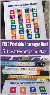 5 Fun Free Scavenger Hunts For Kids In 2020 Scavenger Hunt For Kids Printable Activities For Kids Kids Learning Activities