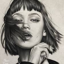 Drawing By Sabine S Art Materials Strathmore 400 Series Toned Gray Papers Carbon Sketch Pencil Realistic Drawings Charcoal Portraits Beauty Drawings