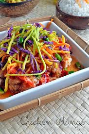 Kek mangga azie kitchen : Chicken Mango Qasey Honey