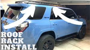 Comes coated with a 2 stage satin textured. Lfd Off Road 7 8 Roof Rack Install Toyota 4runner Youtube
