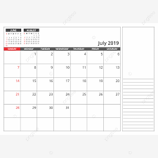 Semua fail percuma, anda boleh menggunakannya untuk sebarang tujuan dan meletakkannya di laman web anda. Gambar Kalendar Meja Julai 2019 Dua Ribu Tahun Sembilan Belas Kalendar Penyelesaian Png Dan Vektor Untuk Muat Turun Percuma