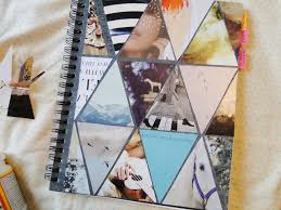 Pie N The Sky Triangle Love Diy Diy Notebook Diy Notebook Cover School Diy