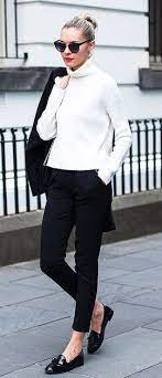 Black And White Outfits Just The Design Fashion Black White Outfit Work Fashion