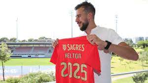 1,50 mln €* 2 lis 1990 w belo horizonte, brazylia. Benfica Helton Leite Perfil Reforco Futebol Sl Benfica