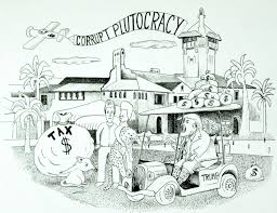 Corrupt Plutocracy Ink Drawing By Jeff Turner | absolutearts.com