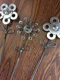 Welded Flowers 4h Project Welding Art Welding Art Projects Scrap Metal Art