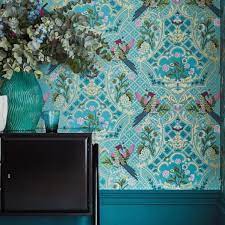 Little Greene On Instagram This Lively Engaging Design Was Found At Brodsworth Hall In South Yorkshire An Ele Wallpaper Maximalist Wallpaper Wall Wallpaper