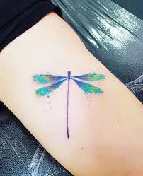 15 Hermosos tatuajes de libélulas y su poderoso significado