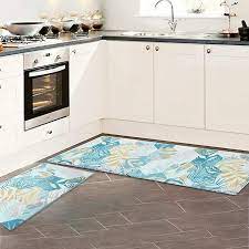 Amazon Com Kitchen Rug Kitchen Mats Cushioned Anti Fatigue Non Slip Rubber Back Waterproof Kitchen Floor Mat Kitchen Mats Floor Kitchen Mat Kitchen Flooring