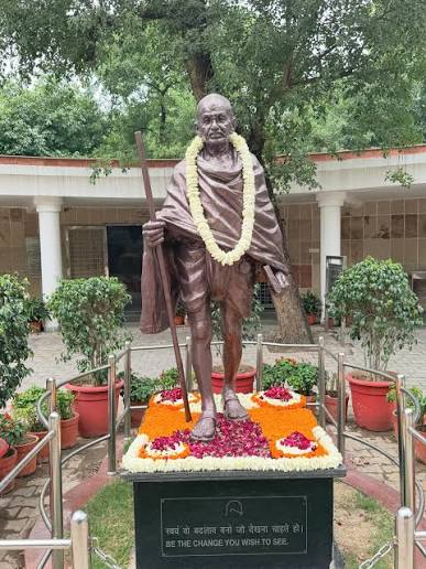 Gandhi's Resting place