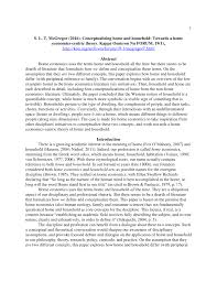 We are a sharing community. Pdf Conceptualizing Home And Household