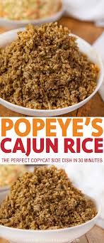 Popeye S Cajun Rice Copycat Is A Beefy Boldly Seasoned Rice With Cajun Spices The Perfect Copycat Recip Cajun Rice Cajun Rice Recipe Popeyes Cajun Rice Recipe