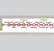 Dynamic Route Map Display Panel