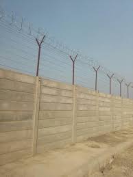 For the outside facing walls of your home. Rcc Exterior Precast Fencing Compound Wall Rs 95 Square Feet Surya Precast Id 16087058633