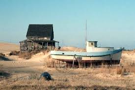 Have always loved this iconic shot from Old Nags Head by the great Manteo  painter Tony Edens. His good friend Ross Riley, who shared the photo, said  Tony called it "The Dry