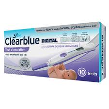 Most clearblue pregnancy tests can be used up to 4 days before your expected period. Clearblue Digital Ovulation Test 10 Tests